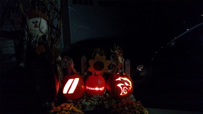 Dodge, Hellcat and Dodge Rhombus pumpkins