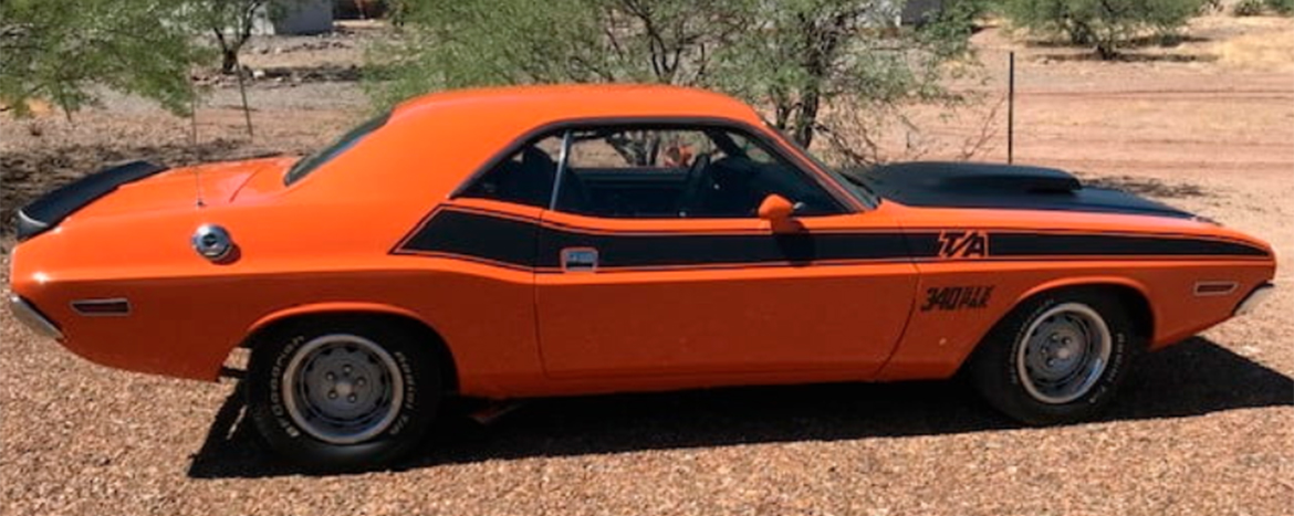 1970 Orange T/A Challenger