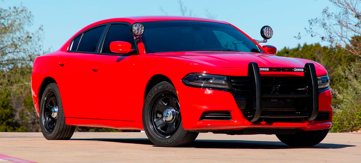 Red 2018 Dodge Charger Pursuit