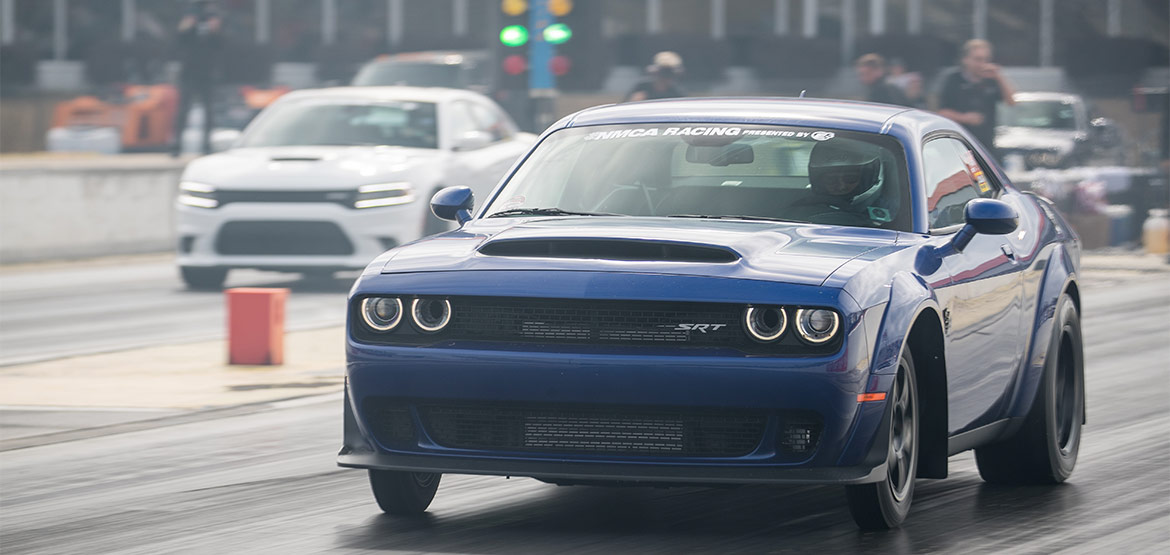 SRT Challenger Blue