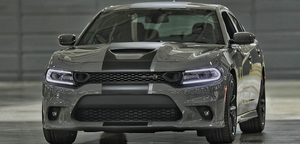 Gray 2019 Charger Scat Pack Stars & Stripes Package