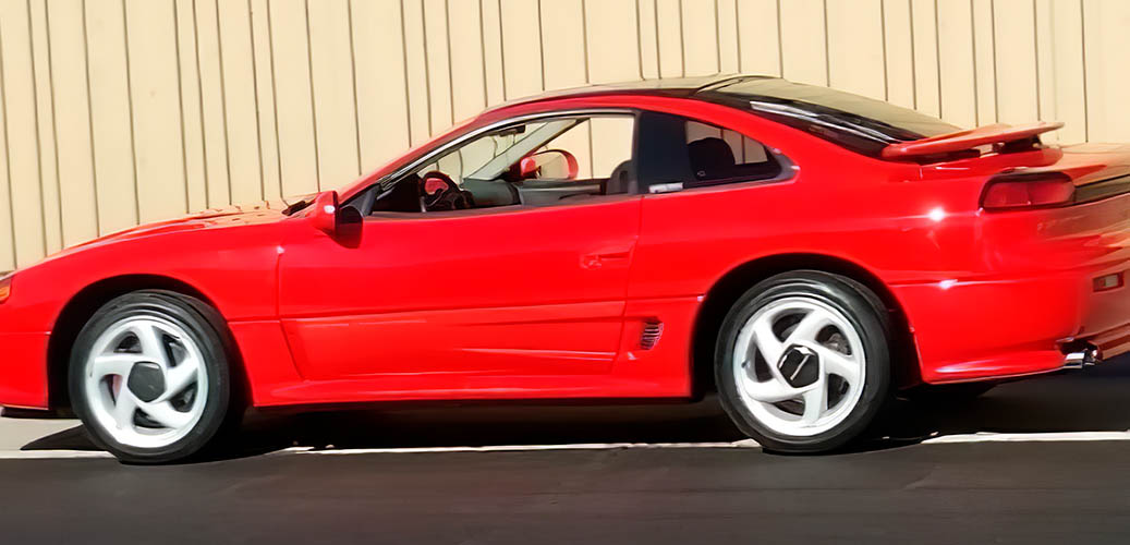 Red Dodge Stealth R/T Turbo
