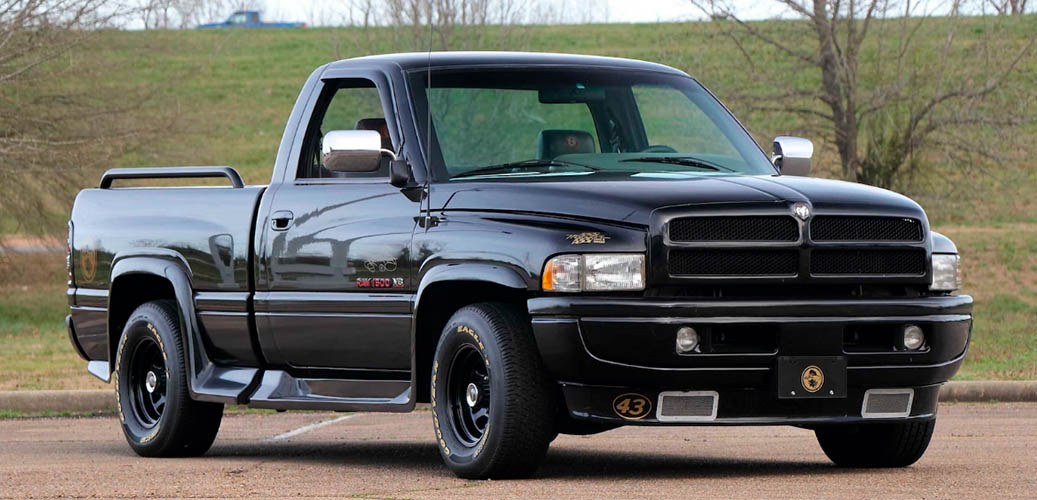 Black 1996 Dodge RAM