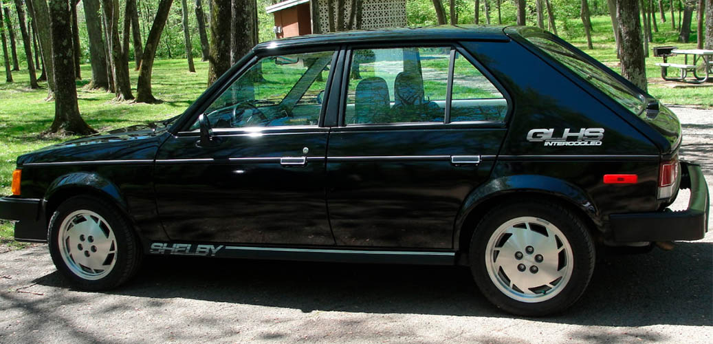 Black 1986 Dodge Omni
