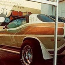 Orange 1970 Cuda from the RTS collection