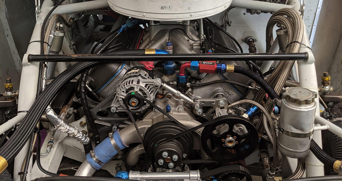 Adam Romito Dodge Challenger Engine