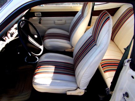 the interior of a dodge dart