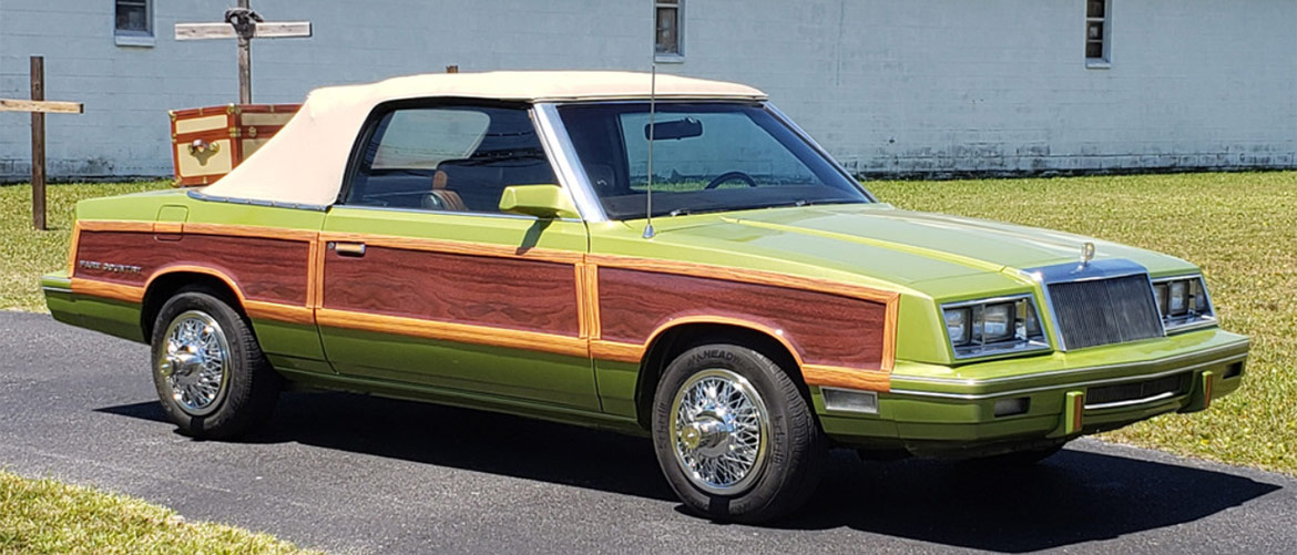 1983 chrysler lebaron custom convertible