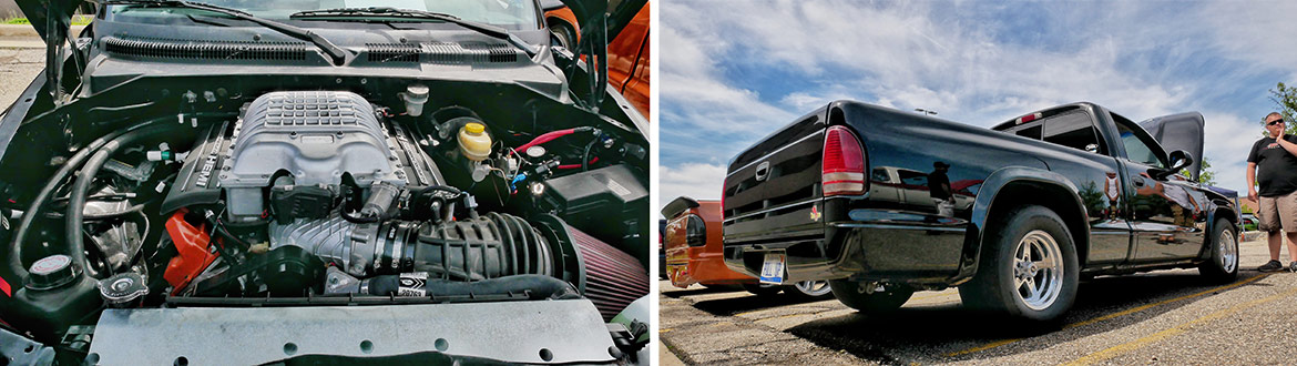 dodge dakota r/t and it's engine