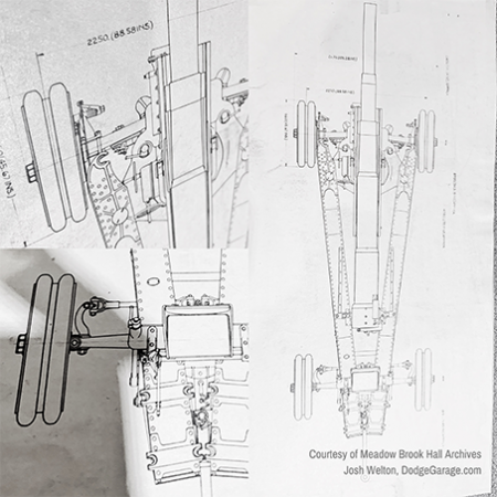 Cannon chassis, notice measurements in Metric and Standard