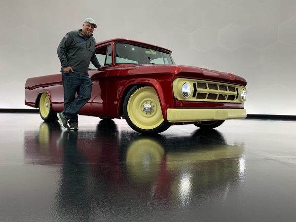 man with the Mopar® Dodge Lowliner Concept