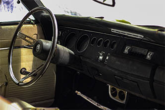 Interior of a Charger R/T