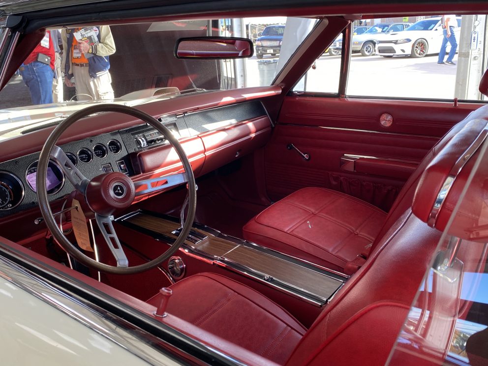 1969 Dodge Daytona interior