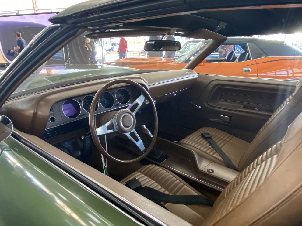 1970 Dodge Challenger R/T Convertible interior
