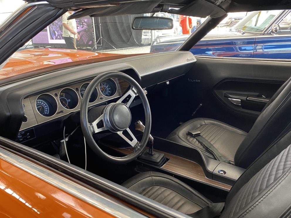 1970 Plymouth 'Cuda Convertible interior