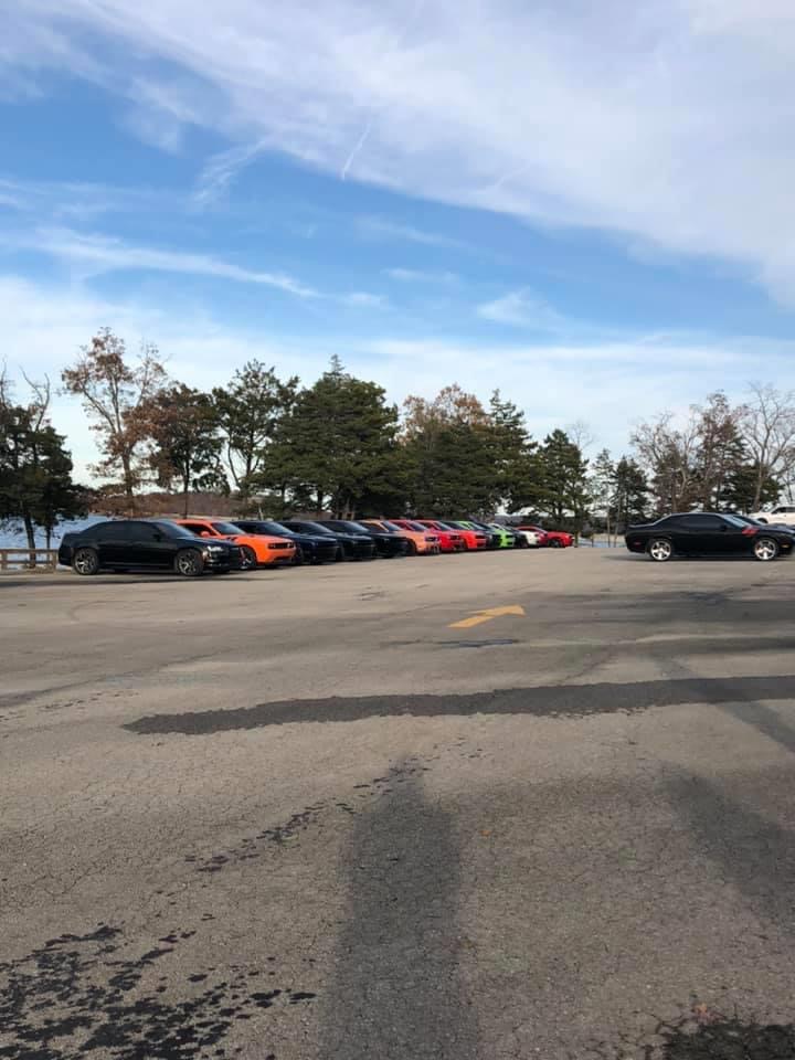 vehicles on display