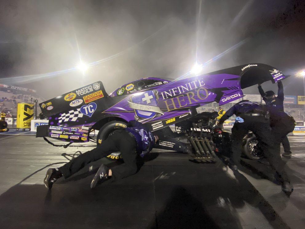 Jack Beckman's funny car