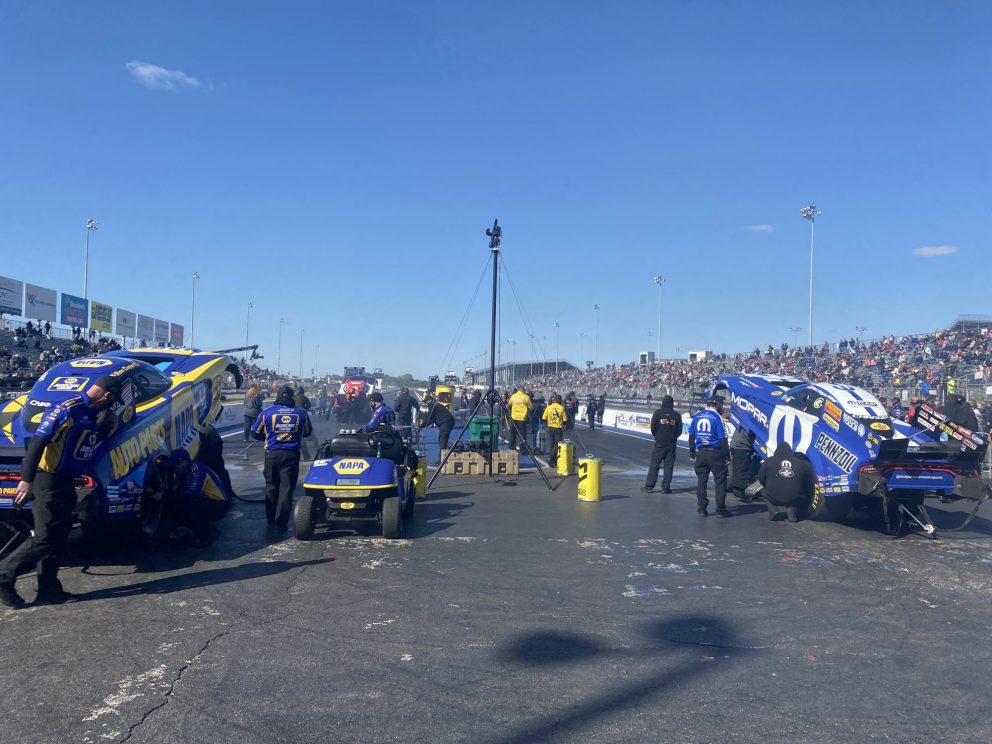 DSR getting ready to race