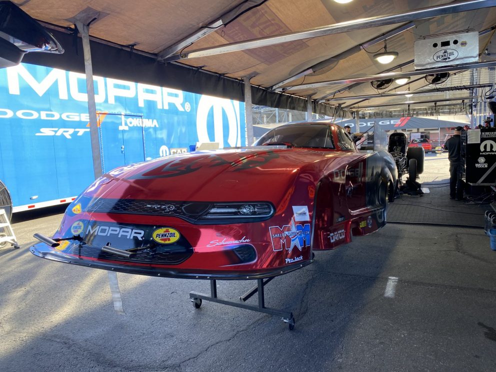 Matt Hagan's funny car