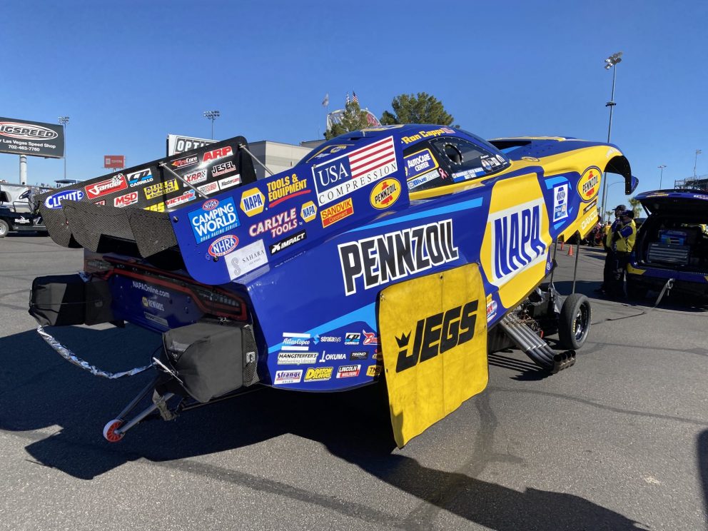 Ron Capp's funny car