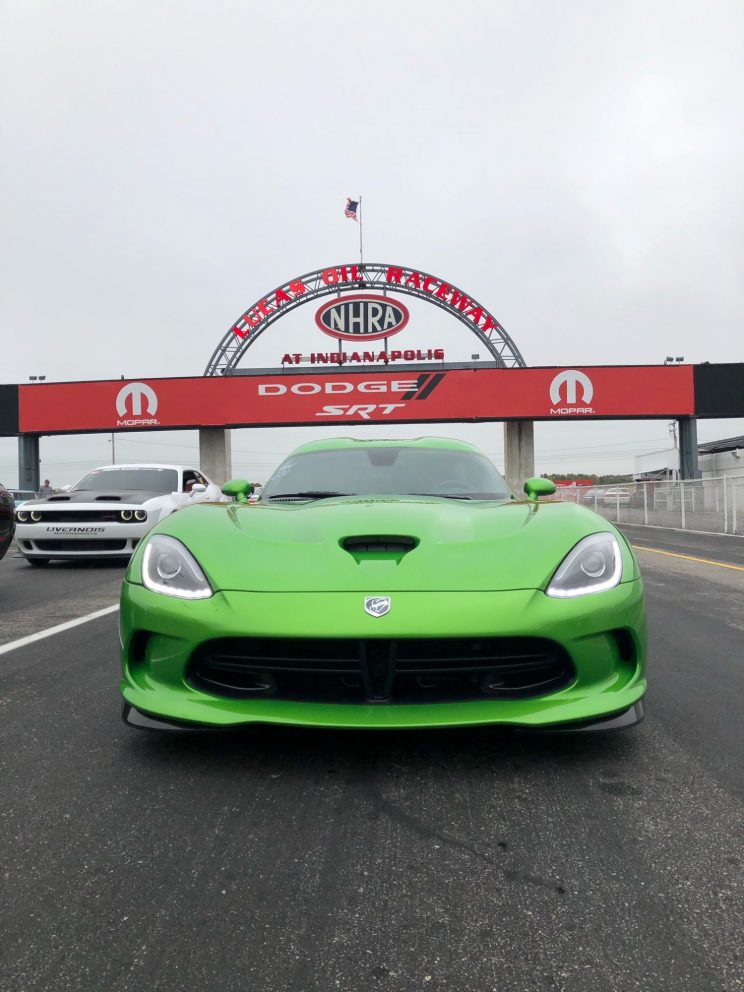 2014 Dodge Viper SRT under the HEMI<sup>®</sup> Shootout banner