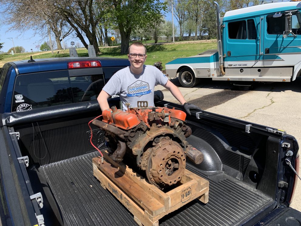 Millenial Mopar Owner - Engine on crate