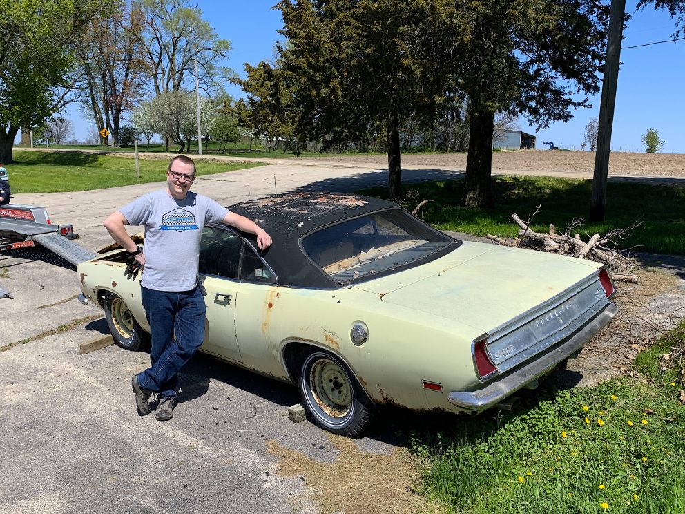 Millenial Mopar Owner - 3/4 Rear shot with owner