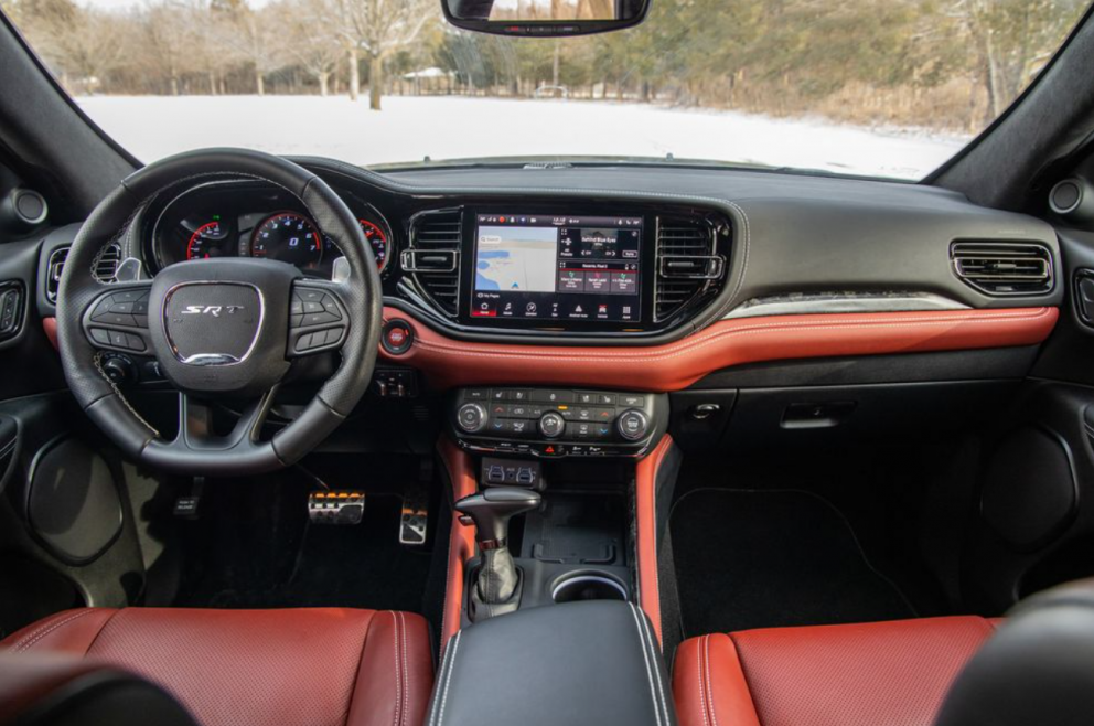 interior of 2021 Dodge Durango SRT 392