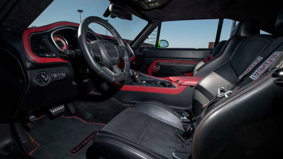 Dodge Charger restomod interior