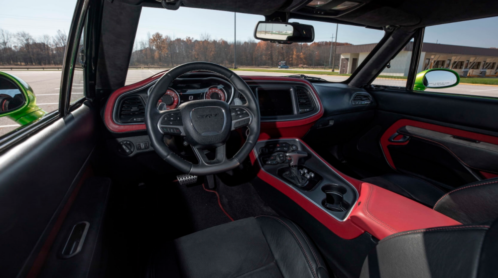 Dodge Charger restomod interior