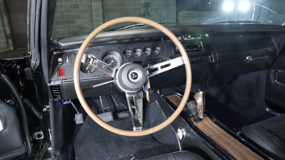 1970 Dodge Charger steering wheel