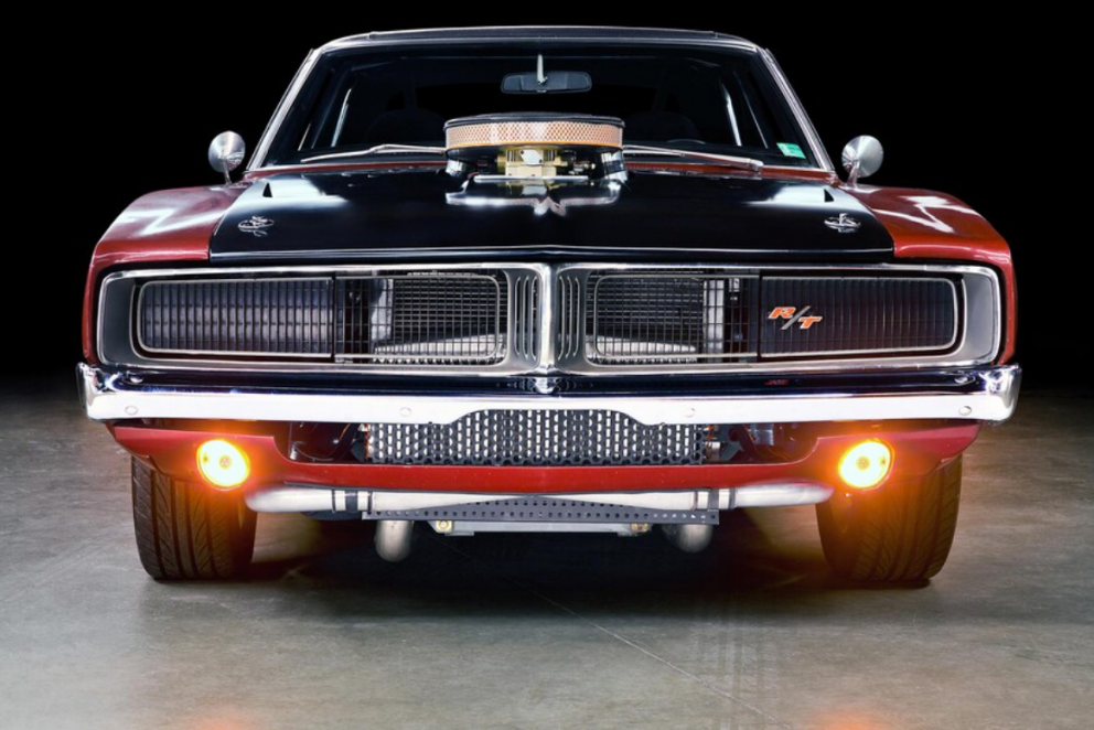 1969 Dodge Charger front end