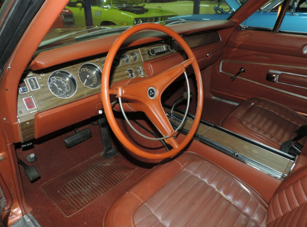 1970 Dodge Charger R/T interior