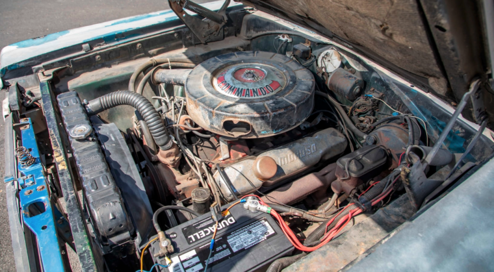 1967 Plymouth Satellite Convertible engine