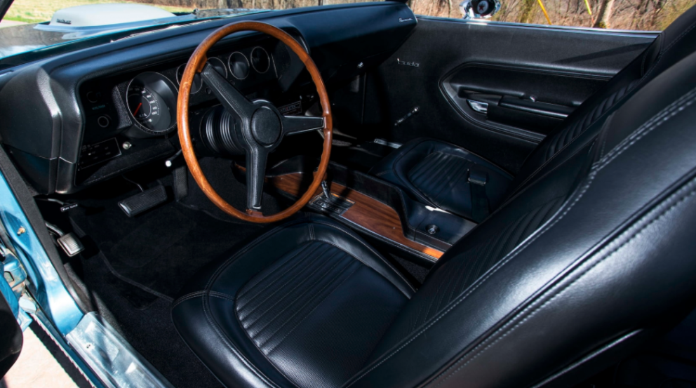 1970 Plymouth HEMI Cuda interior