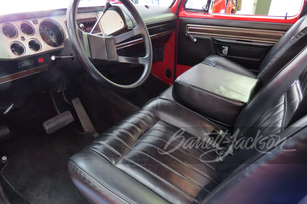 1979 Dodge Lil' Red Express pickup interior
