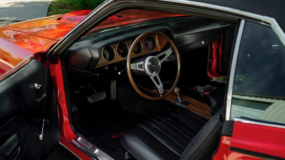1970 Plymouth 'Cuda interior