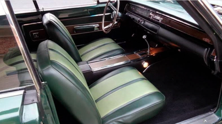 1968 Plymouth GTX Convertible interior