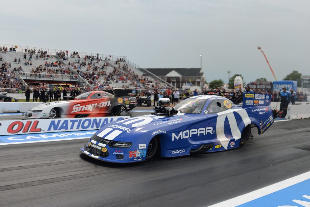 Matt Hagan drag racing