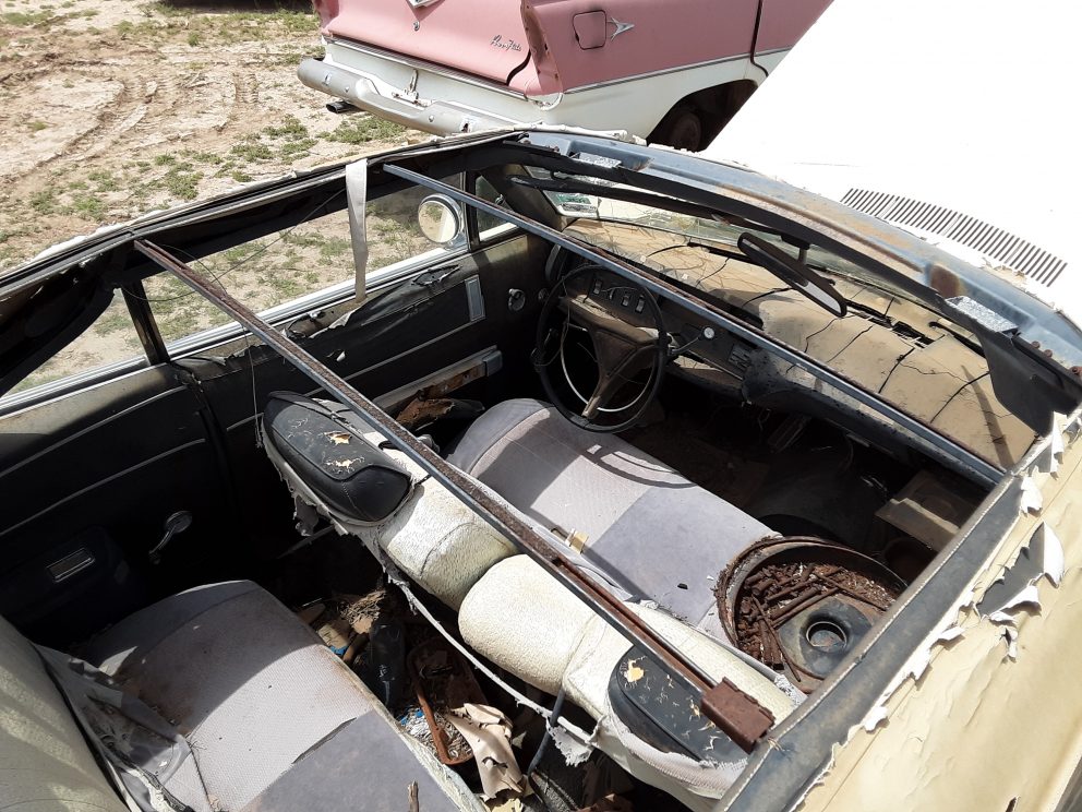 1969 Plymouth Fury III Convertible interior