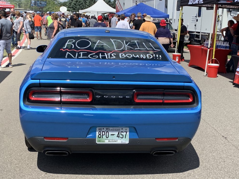 Challenger at Roadkill Nights Powered by Dodge