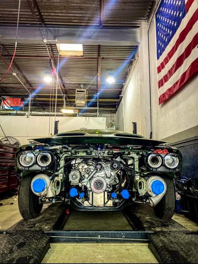 Front end of a Challenger