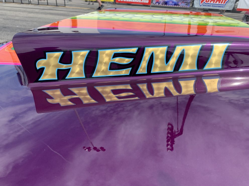 Car racing in the HEMI Shootout