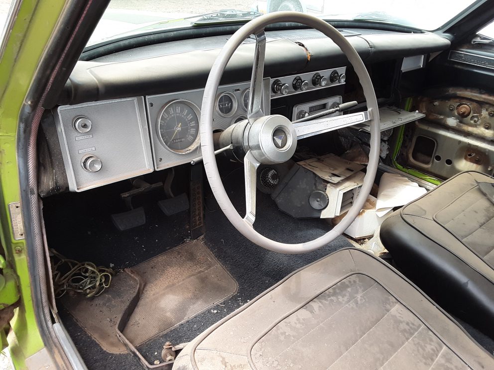 1964 Plymouth Barracuda interior