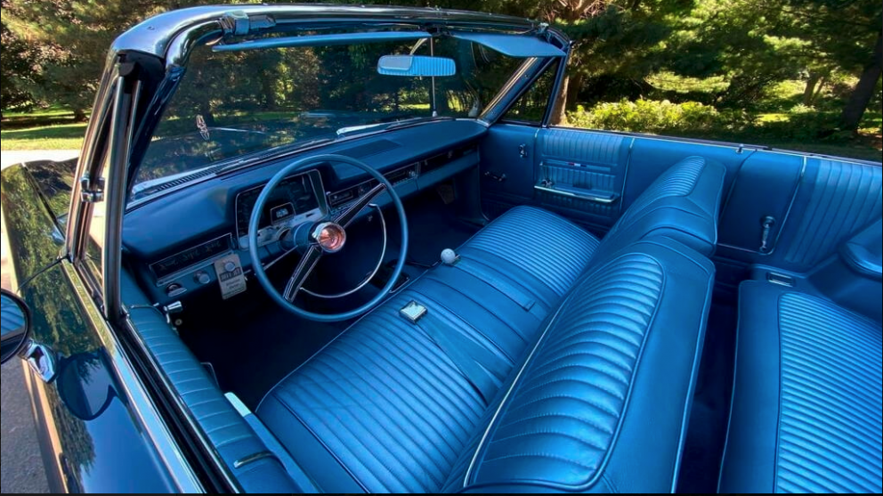 1965 Plymouth Fury III Convertible interior