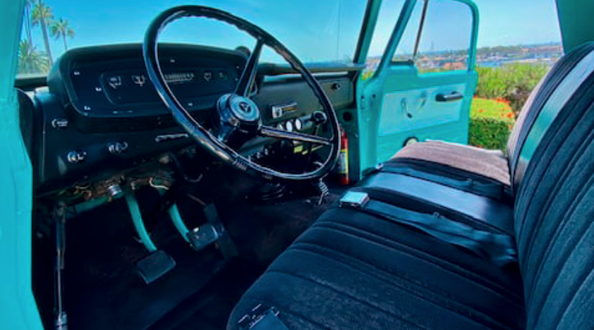 1967 Dodge D100 Power Wagon Pickup interior