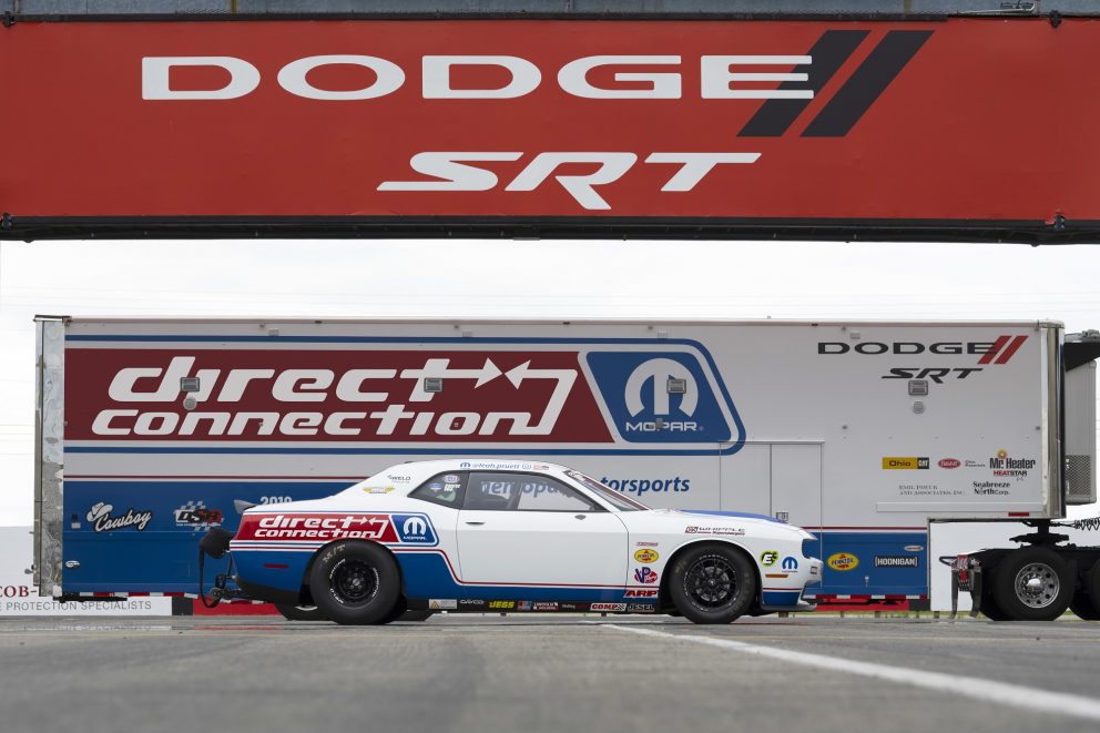 Direct Connection liveries on Dodge NHRA vehicles