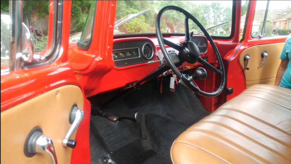 1956 Dodge Pickup interior