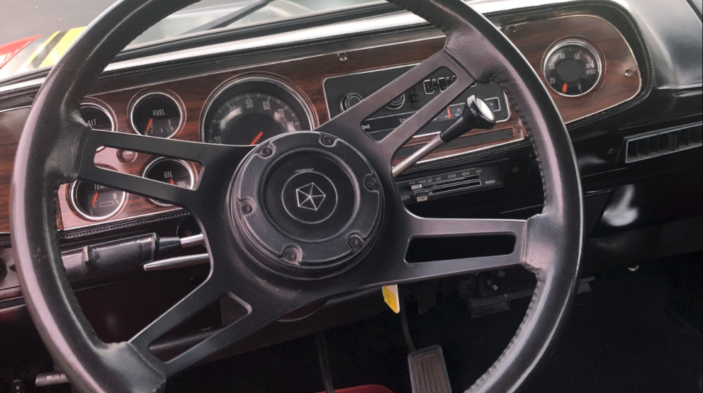1979 Dodge Power Wagon Pickup steering wheel