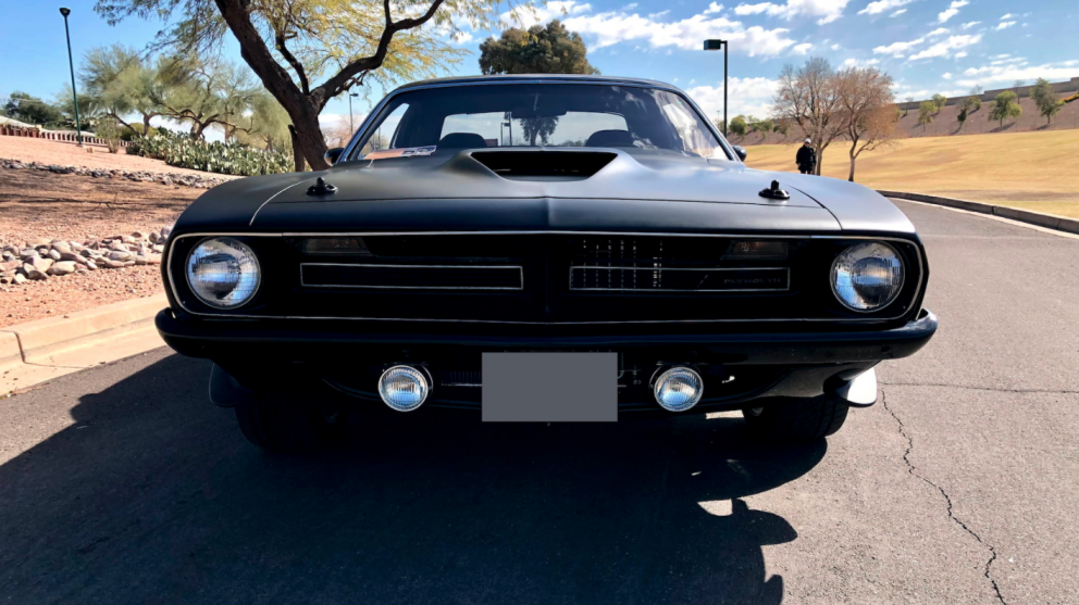 1970 Plymouth Barracuda front end